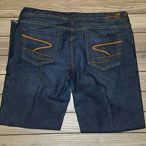 Seven straight leg jeans